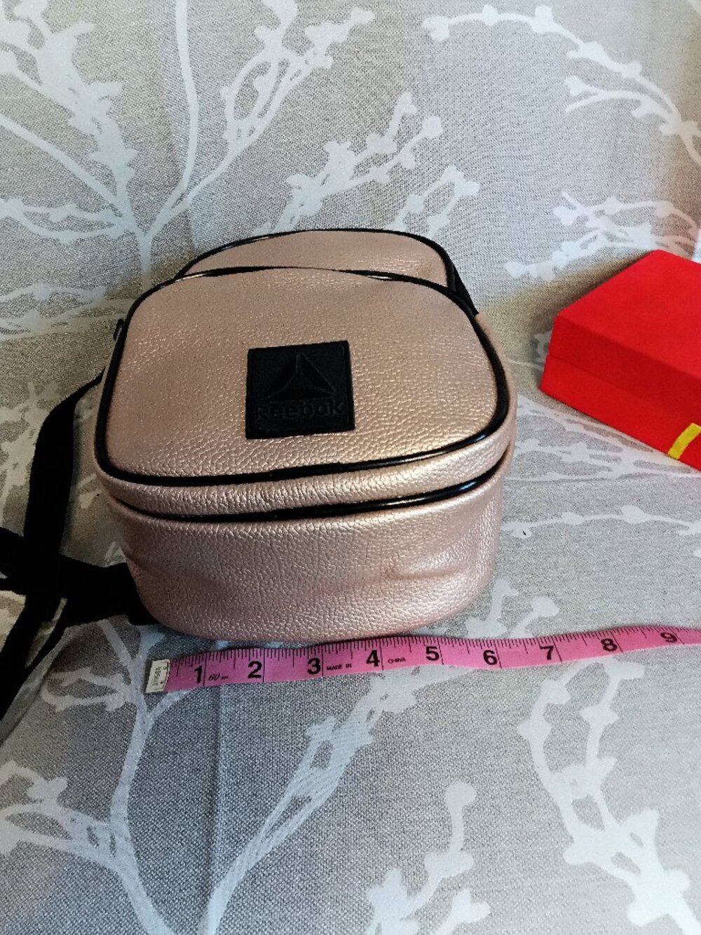 REEBOK Rose Gold Metallic Mini Backpack - Picture 9 of 10